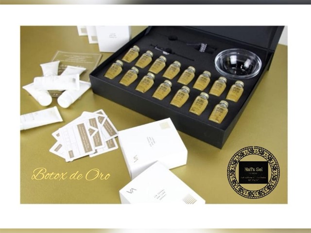 Bótox capilar de oro
